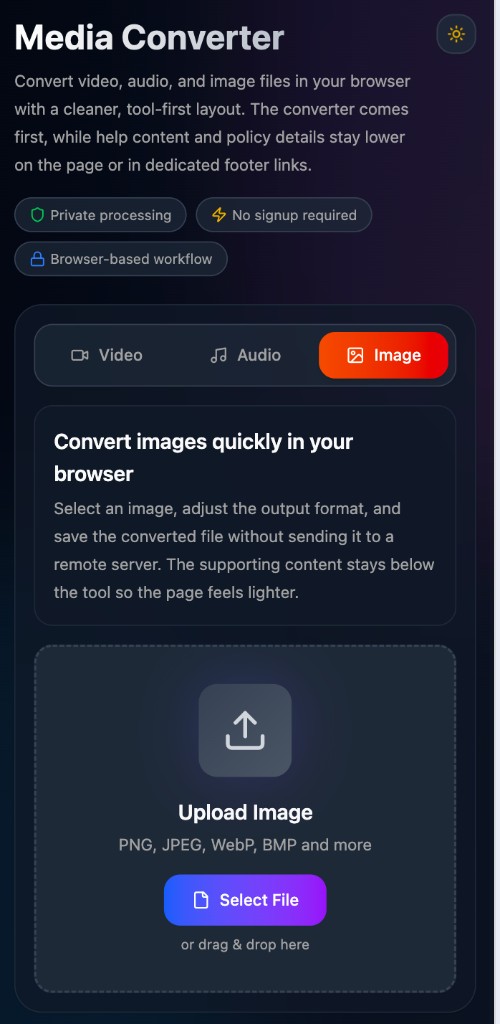 Simple Media Converter